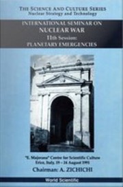 Cover of: Planetary Emergencies: 11th International Seminar on Nuclear War