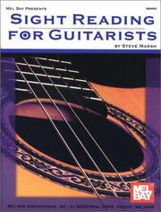 Cover of: Mel Bay Sight Reading for Guitarists