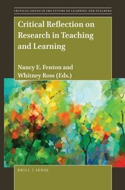 Front cover of Critical Reflection on Research in Teaching and Learning by Nancy E. Fenton