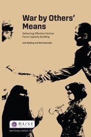 Cover of War by Others' Means