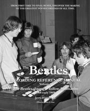 Cover of: Beatles Recording Reference Manual : Volume 4: the Beatles Through Yellow Submarine