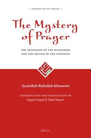 Cover of The mystery of prayer by Ruhollah Khomeini