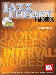 Cover of: Jazz theory handbook by Peter Spitzer