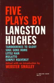 Cover of: Five Plays by Langston Hughes (Midland Books, No 121) by Langston Hughes