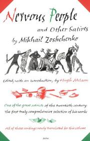 Nervous people, and other satires by Mikhail Zoshchenko