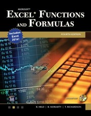 Cover of: Microsoft Excel Functions and Formulas by Bernd Held, Brian Moriarty, Bernd Held, Theodor Richardson