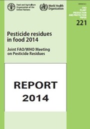 Cover of: Pesticide Residues in Food : 2014: Joint FAO/Who Meeting on Pesticides Residues - Report 2014