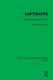 Cover of: Luftwaffe by Williamson Murray