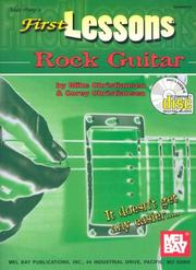 Cover of: Mel Bay's First Lessons Rock Guitar Book/CD Set