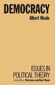 Cover of: Democracy by Albert Weale, Albert Weale