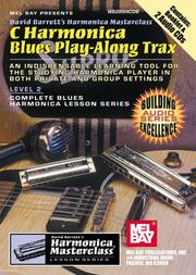 Cover of: Mel Bay C Harmonica Blues Play-Along Trax Booklet/2-CD Set by David Barrett