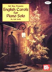 Cover of: English Carols for Piano Solo