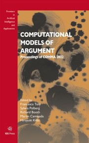 Cover of: Computational Models of Argument: Proceedings of COMMA 2022