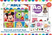 Cover of: Disney Baby: First Look and Find Book Giant Activity Card Set