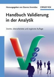 Cover of: Handbuch Validierung in der Analytik