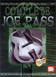 Cover of: Mel Bay's Complete Joe Pass (Guitar Masters)