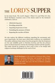 Cover of: Lord's Supper: What It Is and What It's Not