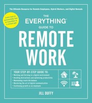 Cover of: Everything Guide to Remote Work by Jill Duffy, Jill Duffy