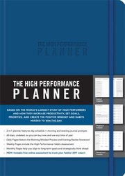 Cover of: High Performance Planner [Blue]