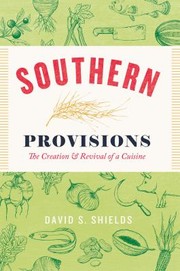 Cover of Southern provisions by David S. Shields