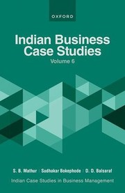 Cover of: Indian Business Case Studies Volume VI