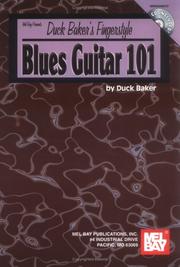 Cover of: Mel Bay Duck Baker's Fingerstyle Blues Guitar 101