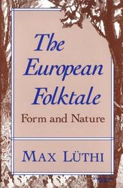 Cover of: The European folktale: form and nature