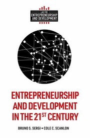 Cover of: Entrepreneurship and Development in the 21st Century