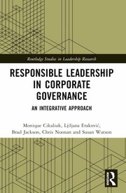 Cover of: Responsible Leadership in Corporate Governance: An Integrative Approach