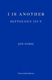 Cover of: I Is Another: Septology III-V