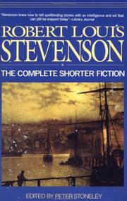 Cover of: Robert Louis Stevenson: The Complete Shorter Fiction