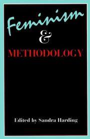 Cover of: Feminism and Methodology by Sandra G. Harding