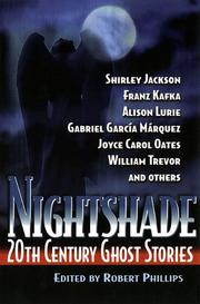 Cover of: Nightshade: 20th century ghost stories