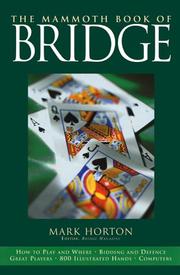 Cover of: The Mammoth Book of Bridge by Mark Horton
