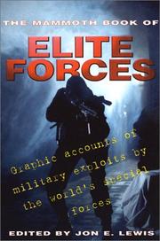 Cover of: The mammoth book of elite forces