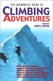 Cover of: The mammoth book of climbing adventures