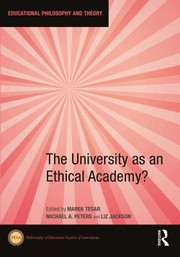 Cover of: University As an Ethical Academy?