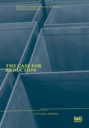 Cover of: Case for Reduction