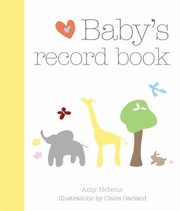 Cover of: Baby Record Book by Amy Nebens