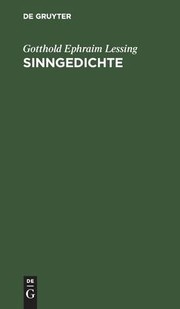 Cover of: Sinngedichte