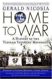 Cover of: Home to War: A History of the Vietnam Veterans' Movement