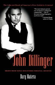 Cover of: John Dillinger by Dary Matera, Dary Matera