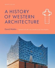 Cover of: History of Western Architecture Seventh Edition