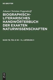 Cover of: Sn - Vl, Lieferung 5