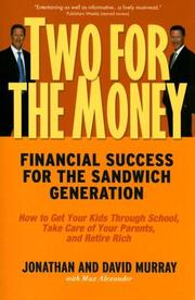 Cover of: Two for the Money: Financial Success for the Sandwich Generation