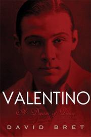 Cover of: Valentino by David Bret