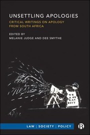 Cover of: Unsettling Apologies by Melanie Judge, Dee Smythe