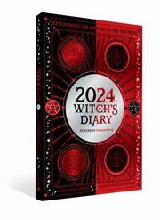 Cover of: 2024 Witch's Diary - Northern Hemisphere by Flavia Kate Peters, Barbara Meiklejohn-Free