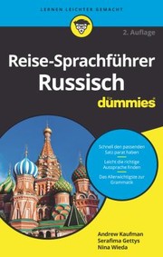 Cover of: Reise-Sprachführer Russisch Für Dummies by Andrew Kaufman, Serafima Gettys, Nina Wieda, Inge Wanner