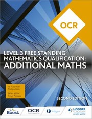 Cover of: OCR Level 3 Free Standing Mathematics Qualification by Val Hanrahan, Andrew Ginty